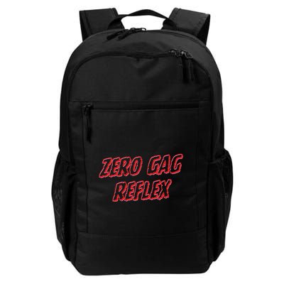 Zero Gag Reflex Meme Funny Bachelorette Party Backpack