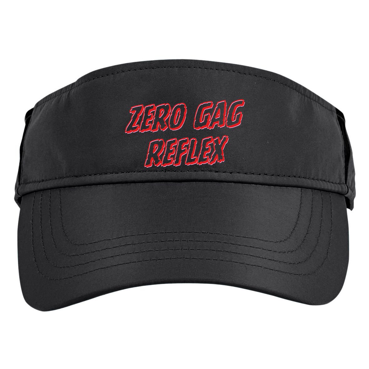 Zero Gag Reflex Meme Funny Bachelorette Party Adult Drive Performance Visor