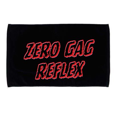 Zero Gag Reflex Meme Funny Bachelorette Party Microfiber Hand Towel