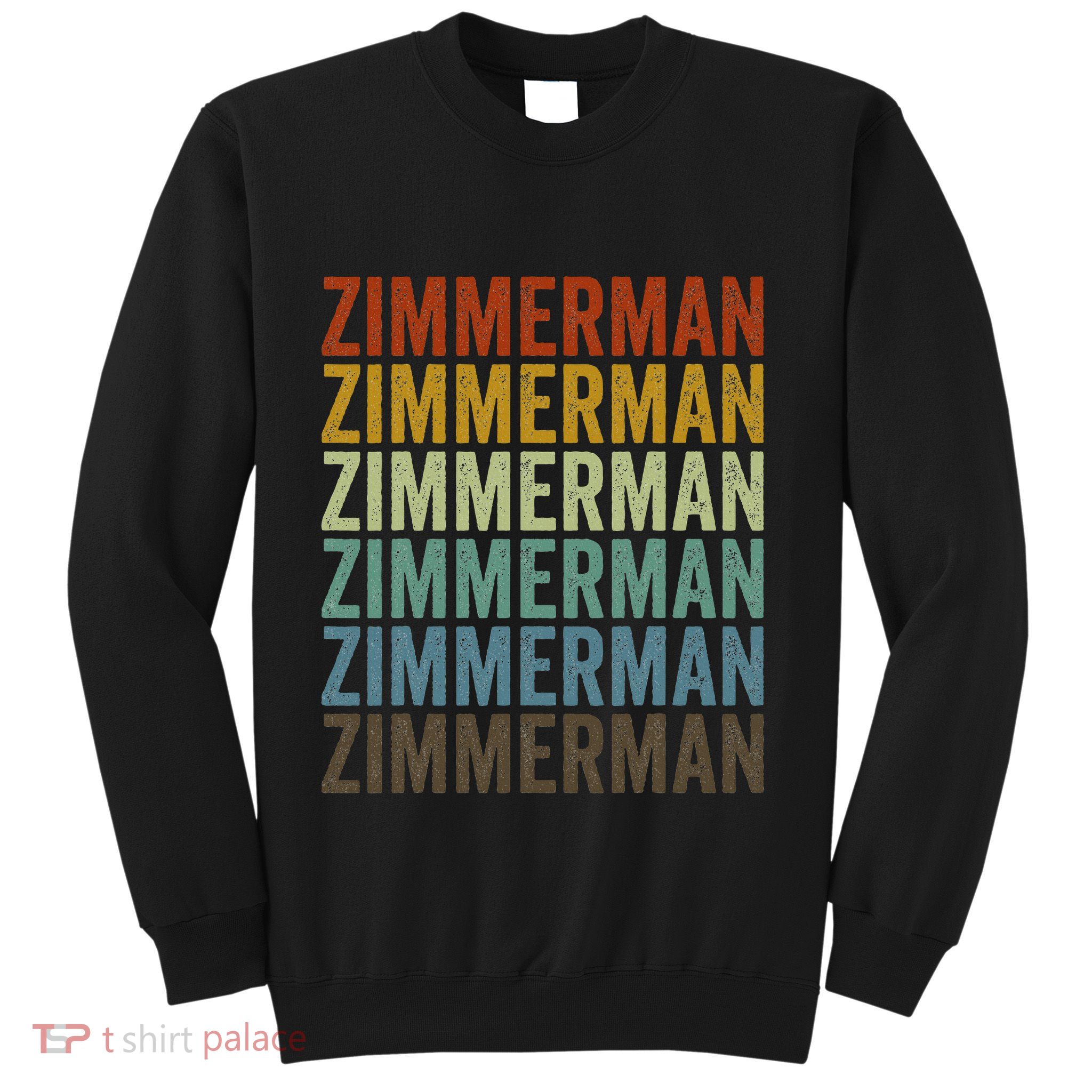 ZIMMERMAN Gift Surname Funny Retro Vintage Sweatshirt