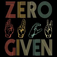 Zero Given Vintage 0 Fucks Given Sign Language Performance Shirt