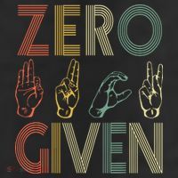 Zero Given Vintage 0 Fucks Given Sign Language Golf Towel