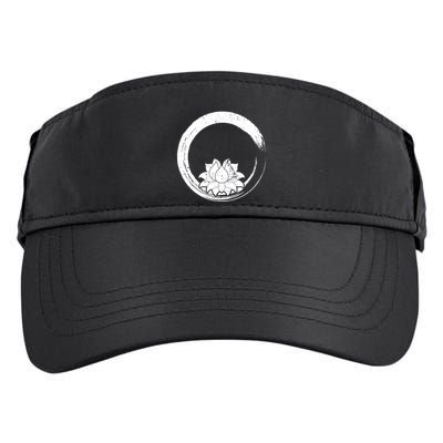 Zen Gift Zen Circle Lotus Flower Yoga Meaningful Gift Adult Drive Performance Visor