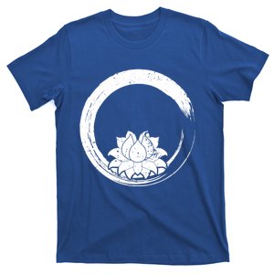 Zen Gift Zen Circle Lotus Flower Yoga Meaningful Gift T-Shirt