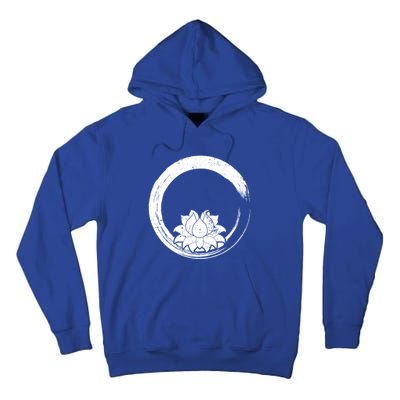 Zen Gift Zen Circle Lotus Flower Yoga Meaningful Gift Tall Hoodie