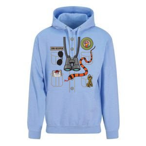 Zookeeper Halloween Boy Girl Kids Unisex Surf Hoodie