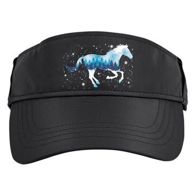 Zaml Horse Christmas Pajama Merry Xmas Riding Horse Lover Gift Adult Drive Performance Visor