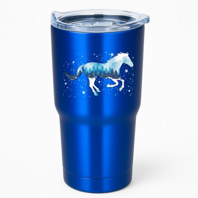 Zaml Horse Christmas Pajama Merry Xmas Riding Horse Lover Gift Tumbler