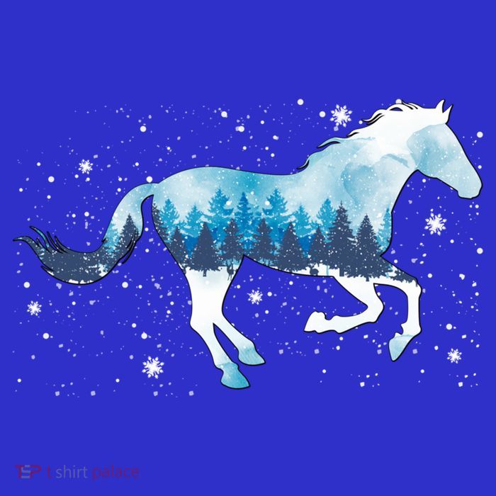 Zaml Horse Christmas Pajama Merry Xmas Riding Horse Lover Gift Premium T-Shirt