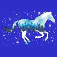 Zaml Horse Christmas Pajama Merry Xmas Riding Horse Lover Gift Womens T-Shirt