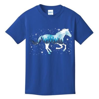 Zaml Horse Christmas Pajama Merry Xmas Riding Horse Lover Gift Kids T-Shirt