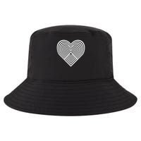 Zen Heart - Find Your Calm. Mindful Inner Peace Love Symbol Cool Comfort Performance Bucket Hat