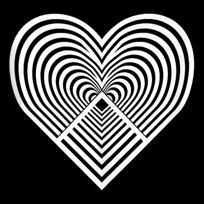 Zen Heart - Find Your Calm. Mindful Inner Peace Love Symbol Cooling Performance Crew T-Shirt