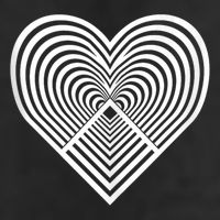 Zen Heart - Find Your Calm. Mindful Inner Peace Love Symbol Adult Drive Performance Visor