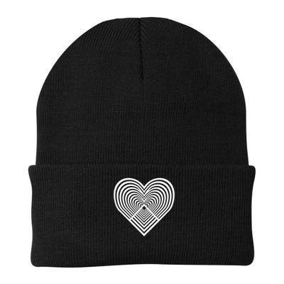 Zen Heart - Find Your Calm. Mindful Inner Peace Love Symbol Beanie
