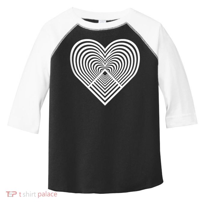Zen Heart - Find Your Calm. Mindful Inner Peace Love Symbol Toddler Fine Jersey T-Shirt