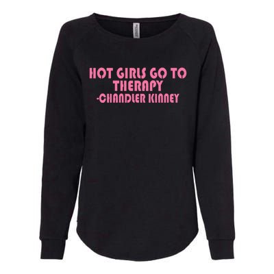 Zariazariazaria Hot Girl Go To Therapy Chandler Kinney Womens California Wash Sweatshirt