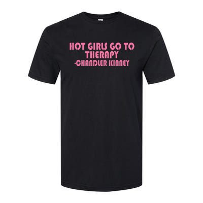 Zariazariazaria Hot Girl Go To Therapy Chandler Kinney Softstyle CVC T-Shirt