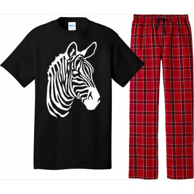 Zebra Head Pajama Set