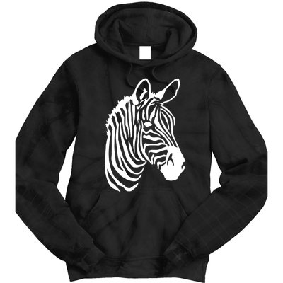 Zebra Head Tie Dye Hoodie