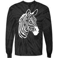 Zebra Head Tie-Dye Long Sleeve Shirt