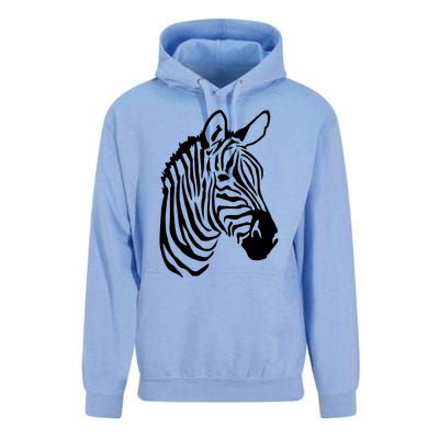 Zebra Head Unisex Surf Hoodie