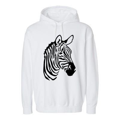 Zebra Head Garment-Dyed Fleece Hoodie