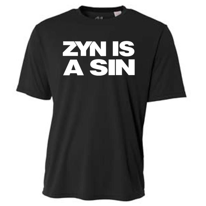 Zyn Is A Sin Cooling Performance Crew T-Shirt