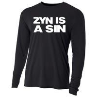 Zyn Is A Sin Cooling Performance Long Sleeve Crew