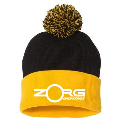Zorg Industries Small Logo Version (The Fifth Element) Pom Pom 12in Knit Beanie