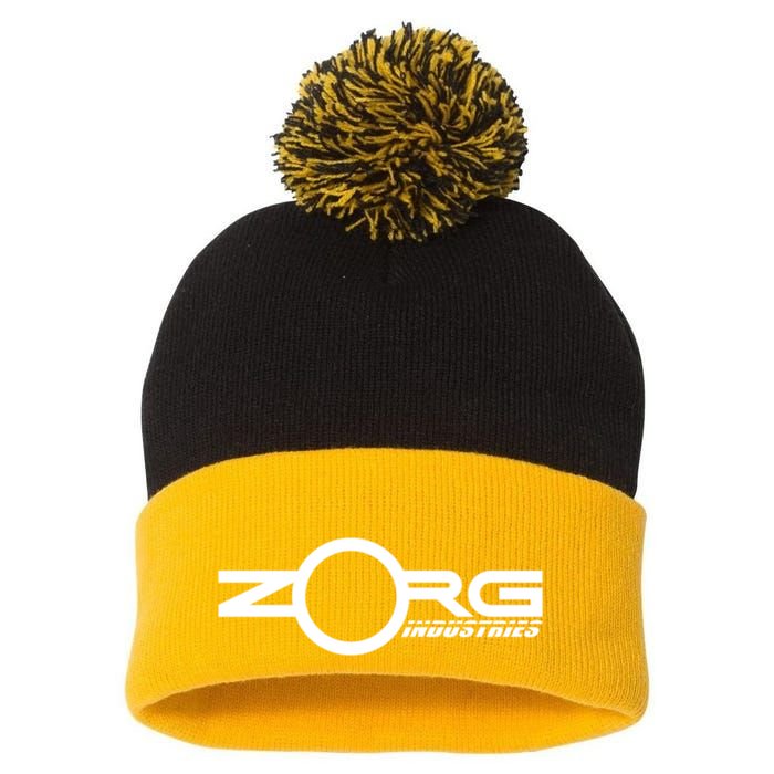 Zorg Industries Small Logo Version (The Fifth Element) Pom Pom 12in Knit Beanie