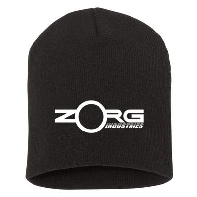 Zorg Industries Small Logo Version (The Fifth Element) Short Acrylic Beanie