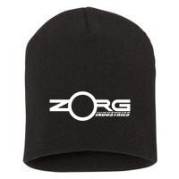 Zorg Industries Small Logo Version (The Fifth Element) Short Acrylic Beanie