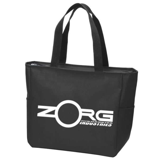 Zorg Industries Small Logo Version (The Fifth Element) Zip Tote Bag