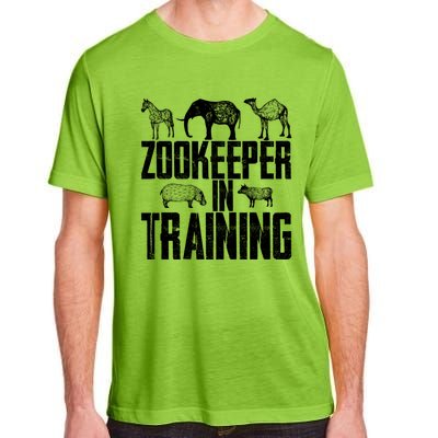 Zookeeper In Training Gift Adult ChromaSoft Performance T-Shirt