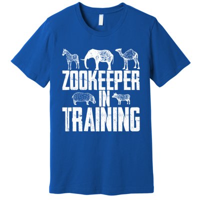 Zookeeper In Training Gift Premium T-Shirt