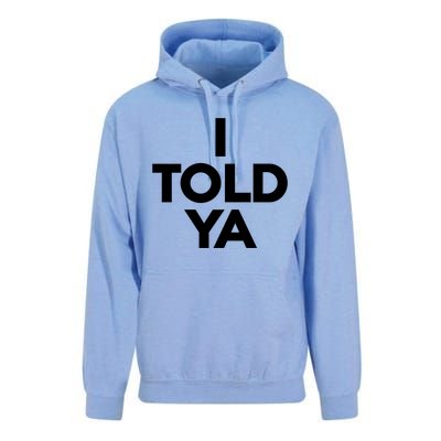 Zendaya I Told Ya Unisex Surf Hoodie