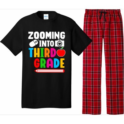 Zomming Into Third Grade 3rd Grade Teacher Student Learning Pajama Set