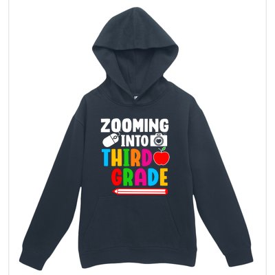 Zomming Into Third Grade 3rd Grade Teacher Student Learning Urban Pullover Hoodie