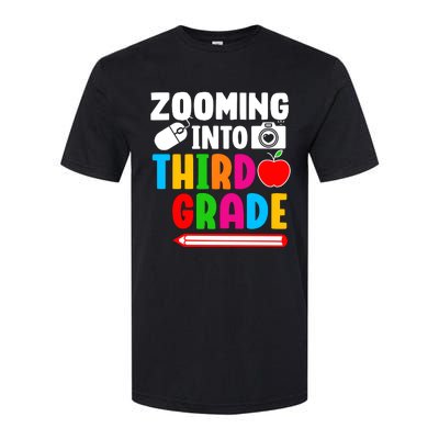 Zomming Into Third Grade 3rd Grade Teacher Student Learning Softstyle CVC T-Shirt