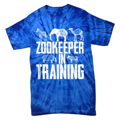 Zookeeper In Training Gift Tie-Dye T-Shirt