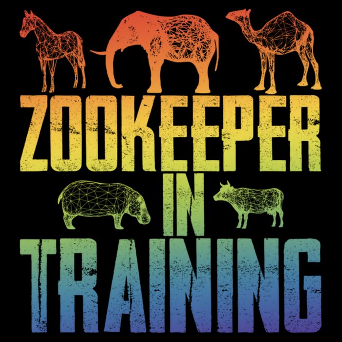 Zookeeper In Training Funny Cooling Performance Crew T-Shirt