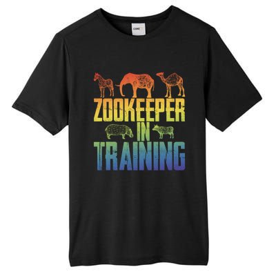 Zookeeper In Training Funny Tall Fusion ChromaSoft Performance T-Shirt