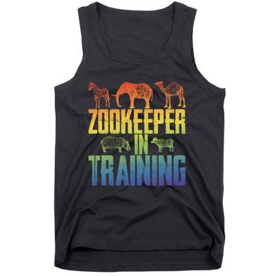 Zookeeper In Training Funny Tank Top