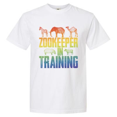 Zookeeper In Training Funny Garment-Dyed Heavyweight T-Shirt