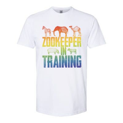 Zookeeper In Training Funny Softstyle CVC T-Shirt