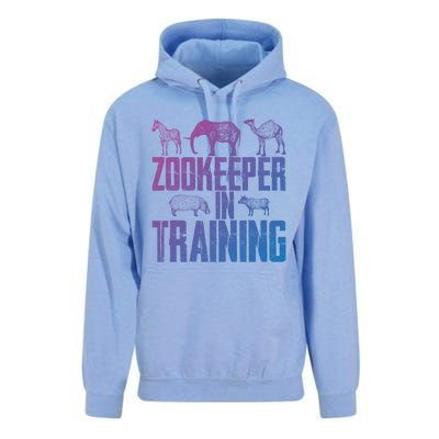 Zookeeper In Training Gift Unisex Surf Hoodie