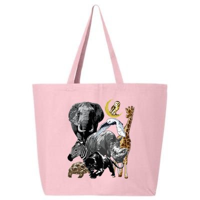Zookeeper Jungle Animals Theme Safari Zoo Birthday Themed 25L Jumbo Tote