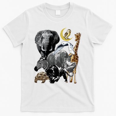 Zookeeper Jungle Animals Theme Safari Zoo Birthday Themed T-Shirt