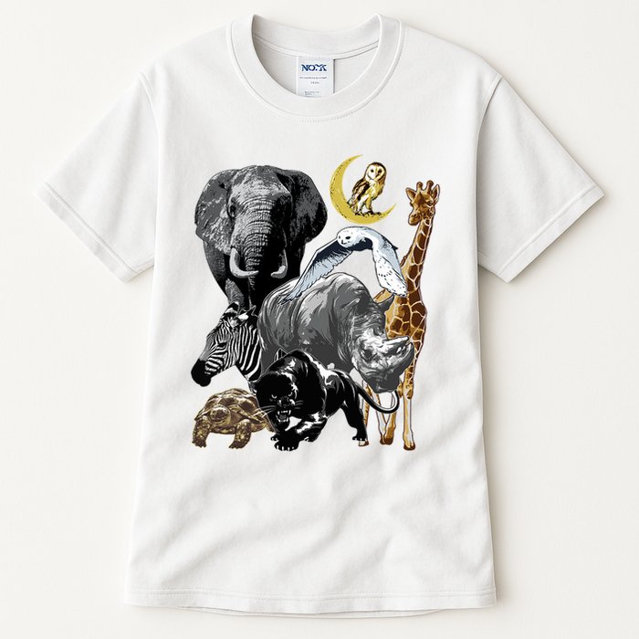 Zookeeper Jungle Animals Theme Safari Zoo Birthday Themed Tall T-Shirt